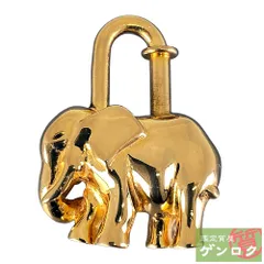 【美品・希少】エルメス　カデナチャーム　限定品　象　エレファント　ゴールド　GP 2025年最新】エルメス カデナ 象の人気アイテム - メルカリ