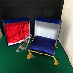 4862　ディズニー　シンデレラ　ガラスの靴　クッション付き【中古】