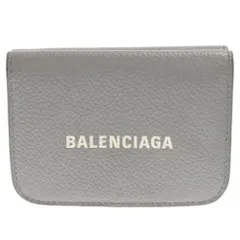 BALENCIAGA (バレンシアガ) コンパクトウォレット 3つ折り財布 グレー