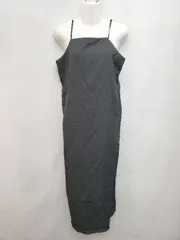 ◇ N. Natural Beauty Basic エヌ キャミソール ロング丈 ワンピース サイズM ブラック レディース P  【1403110015923】