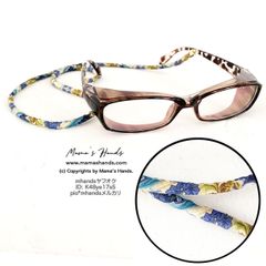 リバティ シルク 花柄 サングラス 老眼 メガネ ホルダー ストラップ