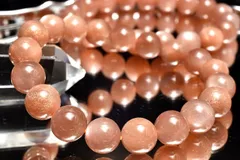 まろやか質感 サンムーンストーン　10mm　ブレスレット 1個売り パワーストーン 天然石 _BG5618-10