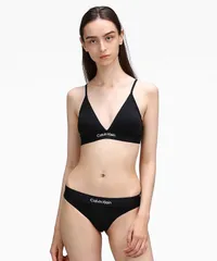 Calvin Klein カルバンクライン　三角ブラ&ショーツ /上下セット  黒色　Sサイズ