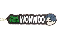 【中古】キーホルダー ウォヌ ラバーチャーム 「一番くじ PetiTEEN from SEVENTEEN」 ラバーチャーム賞