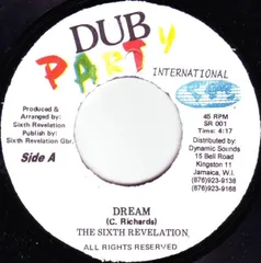 ジャマイカ7” Sixth Revelation Dream / You Ready SR001 Dub Party International /00080