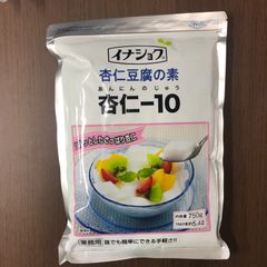 伊那食品 杏仁豆腐の素（杏仁ー１０）　750g