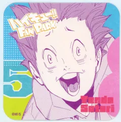 【中古】コースター 天童覚 「ハイキュー!! FAN PARK(ファンパーク) アートコースター(R) FUN!!」