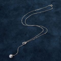 スタージュエリー K10 ラリマー ブルートパーズ ネックレス/24