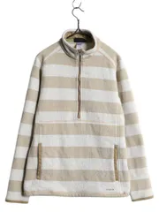 【お得なクーポン配布中!】 パタゴニア ボーダー ベターセーター マースピアル フリース ジャケット レディース L 12年製 Patagonia プルオーバー ハーフジップ 裏起毛