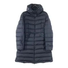 MONCLER (モンクレール) 17AW FLAMMETTE フラメッテ ダウンコート ロングダウンジャケット レディース ブラック C20934993105 54155