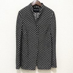 tricot COMME des GARCONS ドット黒ジャケット S - メルカリ