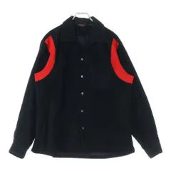 Let it Ride (レットイットライド) フロントボタン 長袖シャツ ブラックのサムネイル
