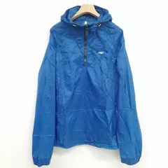 アルマーニ ジーンズ ARMANI JEANS ナイロン プルオーバー ジャケット パーカー ハーフジップ 50 ブルーのサムネイル