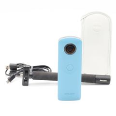 RICOH 360度カメラ RICOH THETA SC (ブルー) 全天球カメラ 910743 #4137