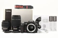 ★美品★ペンタックス PENTAX K-X ダブルズーム 18-55mm 55-300mm《ショット数：10010回》★ LL58#4597