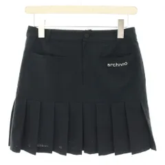 最終お値下げ♡新品未使用 archivio ゴルフスカート サイズ40 archivio アルチビオ スカート 白×黒 ヒップライン レディース