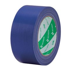 （まとめ買い）ニチバン 布粘着テープ 50mm×25m 青色 121N4-50 【5個セット】