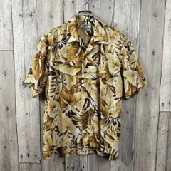 OLD PIKO 00s ピコ 半袖 総柄 オープンカラー アロハシャツ M