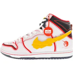 NIKE SB (ナイキエスビー) 21AW×Gundam Unicorn DUNK HIGH PRO QS Unicorn×ガンダムユニコーン ダンクハイ プロ ユニコーン ハイカットスニーカー ホワイト DH7717-100 US8/26cmのサムネイル