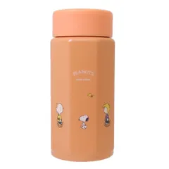 スヌーピー 保温保冷水筒 八角ステンレスボトル 350ml ピーナッツ スケーター 子供 遠足 ピクニック キャラクター グッズ 