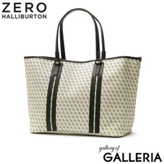 正規品5年保証 ゼロハリバートンゴルフ トートバッグ ZERO HALLIBURTON GOLF ZHG-B6 Monogram Series Large Locker Tote 大容量 A3 82532 アイボリー×グレー系のサムネイル