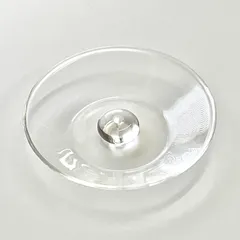 ケニーウォルトンサイン入り手吹きガラスペーパーウエイトビンテージ