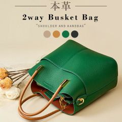 本革 ショルダーバッグ ミニポーチ レディース ドラム ショルダー 2way 本革バッグ ポシェット 斜めがけ 太ベルト 太ストラップ マザーズバッグ レザー かわいい デート オシャレ バスケットバッ