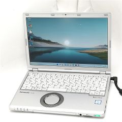 激安 中古美品 Wi-Fi有 Panasonic ノートパソコン SZ6RDFVS 第7世代 Core i5 高速SSD 無線LAN Bluetooth カメラ Windows11 Office 即使用可