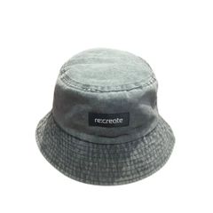 【新品・未使用】re:create (ORIGINAL BUCKET HAT) OLIVE リクリエイト (オリジナル バケットハット) 5色 オリーブ / ベージュ / ブラック / グレー / ネイビー