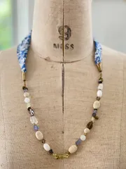 【最終値下げ】Vlas Blomme /ロリットドロップリボンネックレス 314070