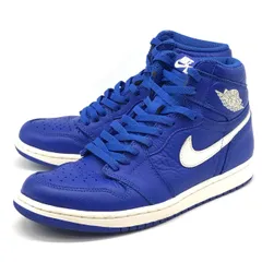 【倉吉店】 中古 NIKE | ナイキ スニーカー AIR JORDAN 1 RETRO HIGH OG HYPER ROYA 555088-401 ブルー 27.5cm 【126】