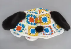 【中古】衣類 スヌーピー(クロシェ編み) バケットハット 「PEANUTS(SNOOPY)」 ユニバーサル・スタジオ・ジャパン限定