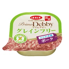 デビフ プリモデビィ グレインフリー シニア犬用 ポーク 95g×24個のサムネイル