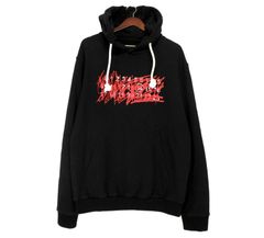 メゾンマルジェラ Maison Margiela 18AW 【 S50GU0073 S25365 】 ペイント カレンダー 刺繍 プルオーバー スウェット パーカー　40317