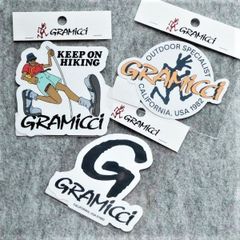 ３枚セット GRAMICCI ステッカー GAC-006 B 新品