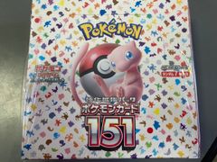 強化拡張パックポケモンカード151 未開封BOXシュリンク付き