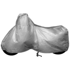 特別価格　INFIMO タフタバイクカバー 大阪繊維資材(Oss) 軽くて扱いやすい、シンプルカバー シルバー Mサイズ IMA91402