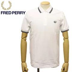 FRED PERRY (フレッドペリー) M3600 TWIN TIPPED FRED PERRY SHIRT ティップライン ポロシャツ FP495 全6色 200WHITE XS