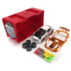 【中古】ミニカー TOYOTA GT86 ”SPEED HUNTER”(ホワイト×ブラック×レッド) 「MAJORETTE TUNE-UP’s SERIES #2 WITH CHROME EFFECTS」 [212051011]
