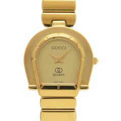 GUCCI グッチ 腕時計 9100L Authentic Gucci Stainless Steel Logo Clip Watch 9100L