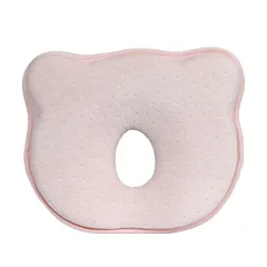 新品【ピンク】ベビー枕 新品 新生児 ドーナツ枕 赤ちゃん 絶壁防止 向き癖 頭の形 寝ハゲ 向きグセ