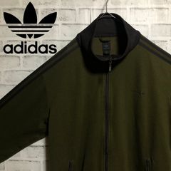 アディダス カーキ　トラックジャージ　XS 希少　レア アディダス カーキ トラックジャージ XS 希少 レア