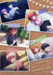 【中古】クリアファイル 集合 A4クリアファイル 「PS4/Switchソフト 五等分の花嫁∬ ～夏の思い出も五等分～」 Amazon購入特典