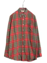 USA製 90s L.L.Bean アラスカ風 模様 フリース スナップ プル