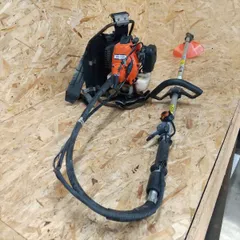 長崎発メーカー不明CG430 中古実働品刈払い機背負い式草刈機