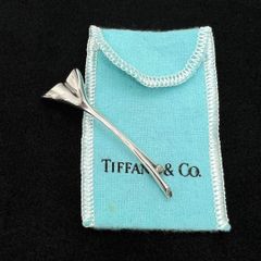 希少★美品★ TIFFANY&Co. ティファニー ブローチ イチョウ 銀杏 シルバー 925 保存袋