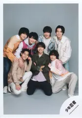 【中古】生写真(ジャニーズ) 少年忍者/集合(7人)/全身/「東西ジャニーズJr. Spring Paradise」グッズオフショット/公式生写真