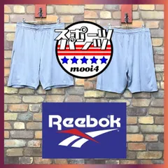SP1-380★USA古着 良品★US規格★杢グレー【Reebok リーボック】スポーツスウェット ハーフパンツ【メンズ M】ジム ランニング ショーツ 部屋着 トレーニング 筋トレ