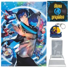 【中古】その他雑貨(キャラクター) 4大特典セット 「PS4/PS Vitaソフト ペルソナ3 ダンシング・ムーンナイト ファミ通DXパック3Dクリスタルセット」 同梱特典