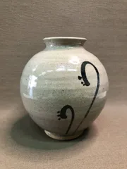 QOT × 小山路窯【佐賀県武雄産 武雄焼】和紙染盛器[江口勝美